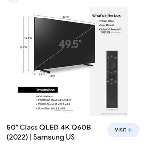Samsung 55" flat screen